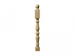Столб симметричный 1200х80х80мм АВ